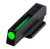 TruGlo TGTG131RT1 TFO  Green/Tritium/Fiber Optic Front Sight-Green/Tritium/Ruger SR9/SR9c