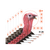 EZ-Aim 15322 Four Color  Turkey Hanging Paper Target, For Use With Shotguns, 12" x 12" Multi-Color 6 Pack