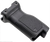Strike Industries ARCMAGRAILLBK Angled Vertical Grip Long Black Polymer with Cable Management Storage for Picatinny Rail