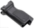 Strike Industries ARCMAGRAILLBK Angled Vertical Grip Long Black Polymer with Cable Management Storage for Picatinny Rail