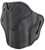 1791 Gunleather ORBH23SBLL BH2.3 Optic Ready OWB Size 2.3 Stealth Black Leather Belt Slide Compatible w/Glock 17/S&W M&P Shield Left Hand