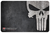 TekMat TEKR42PUNISHER Punisher Door Mat Black/Gray Rubber 42" Long Punisher Skull
