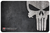 TekMat TEKR17PUNISHER Punisher Grunge Cleaning Mat Black/White Rubber 11"x17" Punisher Skull
