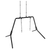 Viking Solutions VKSVPT001 Convertible Paper Target Stand Black Clip Steel Clip Includes Mounting Hardware