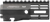 Aero Precision APRA500708A Atlas R-One Handguard 4.80" M-LOK, Black Anodized Aluminum, Full Length Picatinny Top, Mounting Hardware Included for M4E1/AR-15