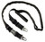 Tacshield T6030BK Warrior 2-in-1 Sling Black Webbing Padded Fast Adjust Rifle/Shotgun