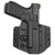 C&G Holsters 1850100 Covert  OWB Black Kydex Belt Loop Fits 1911 Government 5"