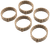Strike Industries BANGBANDFDE Bang Band  Made of Flat Dark Earth Rubber 5 Pack