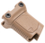Strike Industries ARCMAGSFDE Angled Vertical Grip Short Flat Dark Earth Polymer with Cable Management Storage for M-LOK Rail