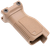 Strike Industries ARCMAGLFDE Angled Vertical Grip Long Flat Dark Earth Polymer with Cable Management Storage for M-LOK Rail