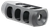 TacFire  Tanker Muzzle Brake  Black Oxide Steel with 5/8"-24 tpi Threads 2.76" OAL 1.37" Diameter for 308 Win