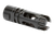 Griffin Armament XHP762FCM Gate-LOK Flash Comp Black Nitride 17-4 Stainless Steel with 5/8"-24 tpi Threads, 2.77" OAL & .863" Diameter for 30 Cal 30SD, M4SD Silencers & QD Blast Shield