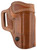 Galco AV212R Avenger  OWB Tan Leather Belt Slide Fits 1911 5" w/wo Red Dot Right Hand