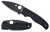 Spyderco C229GPBK Shaman  3.58" Folding Plain Black DLC CPM S30V SS Blade/Black Textured G10 Handle Includes Pocket Clip