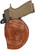1791 Gunleather 4WH6CBRR 4-Way  IWB/OWB Size 06 Classic Brown Leather Belt Clip Compatible w/ Glock 17/Ruger American Pistol Right Hand