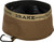 Drake Waterfowl GD8100BRN Travel Food & Water Bowl Gun Dog Brown 600D Polyester