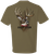 Hornady Gear 31366 Big Buck  Coyote Brown, Cotton Short Sleeve, Semi-Fitted, 3XL