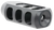 TacFire  Tanker Muzzle Brake  Black Oxide Steel with 1/2"-28 tpi Threads 2.76" OAL 1.37" Diameter for 5.56x45mm NATO