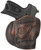 1791 Gunleather 3WH4VTGA 3-Way  IWB/OWB Size 04 Vintage Leather Belt Loop Fits Springfield XD Fits Walther PPS Fits Springfield XDS Fits Taurus G2C Ambidextrous Hand