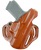 DeSantis Gunhide 001TA0XZ0 Thumb Break Scabbard OWB Tan Leather Belt Slide Fits Springfield Echelon Right Hand