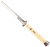 Steel River Knives CISID Spartan  6" Italian Dagger Polished Blade 7" Ivory Synthetic Handle Side Open
