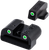 TruGlo TG231S2 Tritium  Black | Green Tritium Front Sight Green Tritium Rear Sight
