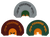 Foxpro CSBRDTKRCOMBO Beardtaker Combo Diaphragm Call Attracts Turkey Gray/Green/Red 3 Pack