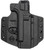 C&G Holsters 0006100 Covert  OWB Black Kydex Belt Loop Fits Glock 19 Fits Glock 23 Fits Glock 45