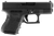 Glock UI2750201 G27 Gen3 Sub-Compact Frame 40 S&W 9+1, 3.43" Black Polygonal Rifled Barrel, Black Cerakote Serrated Steel Slide & Polymer Frame, USA Made