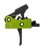 Stern Defense 009H2SD1M H2S Drop In Trigger Green Fits AR10/AR15