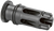 Griffin Armament DLFC22C1228 Dual-Lok Flash Comp 22/5.56 Black QPQ Nitride 17-4 PH Stainless Steel 1/2"x28 Threads
