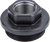 Kgm Suppressors A-SMG9-DTA-S-3 SMG9 Direct Thread Adapter Black Nitride Steel 5/8"x24 Threads