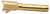 True Precision Inc TPP365XLBXG Sig  9mm Luger 3.70" Fluted Gold TiN Stainless Steel, Fits Sig P365XL/P365X-MACRO