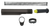 TacFire MAR047PCCAP Mil-Spec Buffer Tube  Black Matte