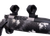 Weatherby W740705 Scope Mount/Ring Combo  Matte Black Alloy 30mm Tube Weatherby Mark V Medium Rings Magnum 9-Lug Action