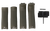 Glock 39843  Backstrap/Beavertail Set Battlefield Green Polymer