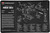 TekMat TEKR17RUGERSR22 Ruger SR22 Cleaning Mat Black/White Rubber 11"x17" Ruger SR22 Parts Diagram