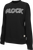 Glock AP96255 Crewneck Raglan Fleece Black Cotton/Polyester Long Sleeve Small