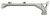 Q LLC ACC-QSERT-HS-2SLOT-AL Deluxe Q-Sert Hand Stop Silver Anodized Aluminum