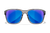 Wiley X AC6TRK09 Trek  M/L Blue Mirror Lens Polycarbonate Gloss Crystal Dark Gray Frame