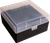 Berry's 25338 Ammo Box  Clear/Black Polypropylene 100rd