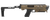 Meta Tactical Llc MX1-PS-TN MX-1 Conversion Kit Compatible w/Glock, Tan Aluminum Frame w/M-LOK & Picatinny Rail, Black Polymer Folding Stabilizer