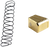 Cross Armory CRG+5MEG17GD Magazine Extension  Fits Glock 17/22/31 Gen 1-5 5rd Gold Aluminum