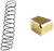 Cross Armory CRG+5MEG17GD Magazine Extension  Fits Glock 17/22/31 Gen 1-5 5rd Gold Aluminum