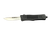 Steel River Knives MT616BULD2DP MT616 Ultralight Mini 2.75" OTF Drop Point Plain Polished D2 Steel Blade, 4.25" Black Aluminum Handle