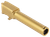 Smith & Wesson 14423 M&P PC Shield EZ  9mm Luger 3.83" Ported, Gold Stainless Steel