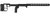 Mdt Sporting Goods Inc 116079BLK ACC Premier Gen2 Chassis Cerakote Black Aluminum Fits Ruger American Rimfire 34.40" OAL