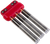 Thompson Center Arms, LLC 9053R U-View Flex Loader 50Cal Red/Clear Plastic