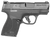 Smith & Wesson 13559 M&P Shield Plus Micro-Compact Frame 9mm Luger 10+1, 3.10" Black Armornite Stainless Steel Barrel & Optic Cut/Serrated Slide, Matte Black Polymer Frame, Tritium Night Sights