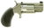 North American Arms PUGTP Pug  22 WMR 5 rd 1" Ported Barrel, Overall Stainless Finish, Black Polymer Grips